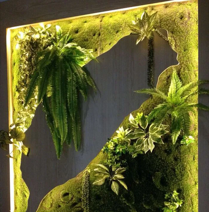 Искусственный папоротник трава зеленое растение искусственный персидские