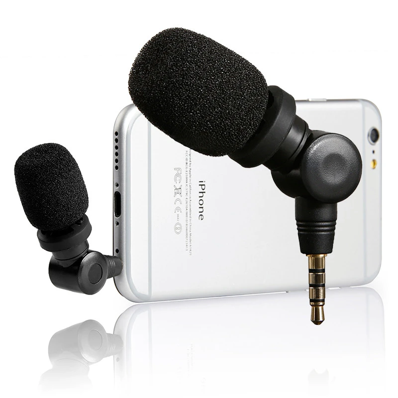 Saramonic SmartMic гибкий конденсаторный микрофон с высокой чувствительностью для IOS iPad iPhone 5/6/7 iPod Touch Smartphone