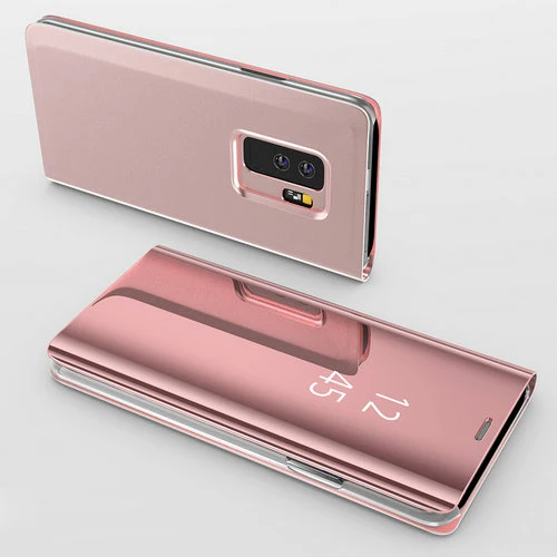 rose gold Умный зеркальный чехол для xiaomi Redmi note 7pro 8 6 Pro 6A 6 Чехол с откидной крышкой для xiaomi 8 9SE pro Redmi 8 8A 7A K20 pro coque - Цвет: rose gold