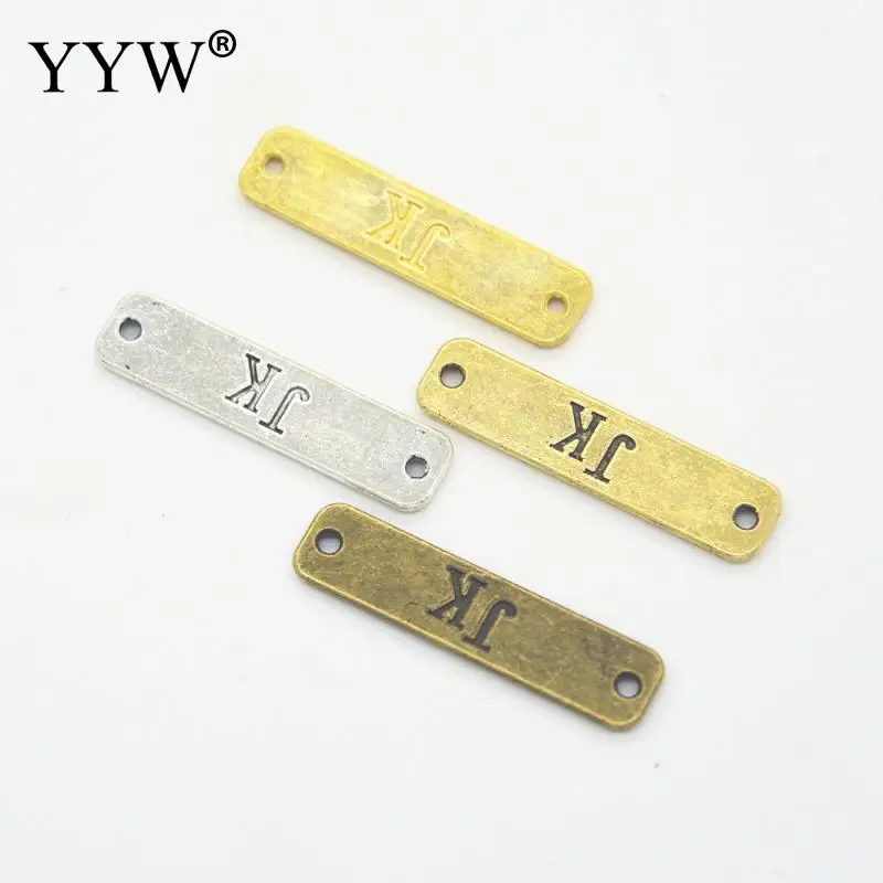 Коннектор из сплава цинка 100 шт. прямоугольная diy браслет ювелирная антикварная