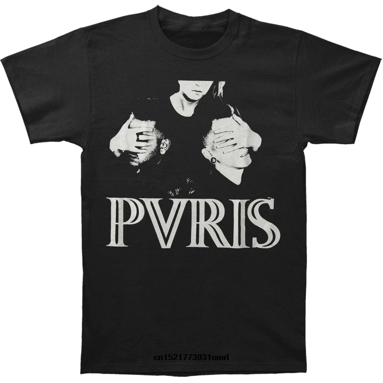 Забавная футболка для мужчин новинка Pvris руки футболка|Мужские футболки| |