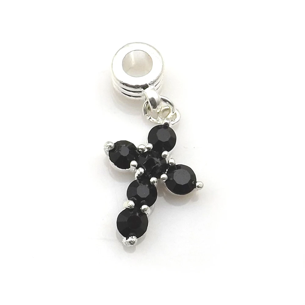 Модные хрустальные кресты Ожерелье Подвеска в европейском стиле Многоцветный