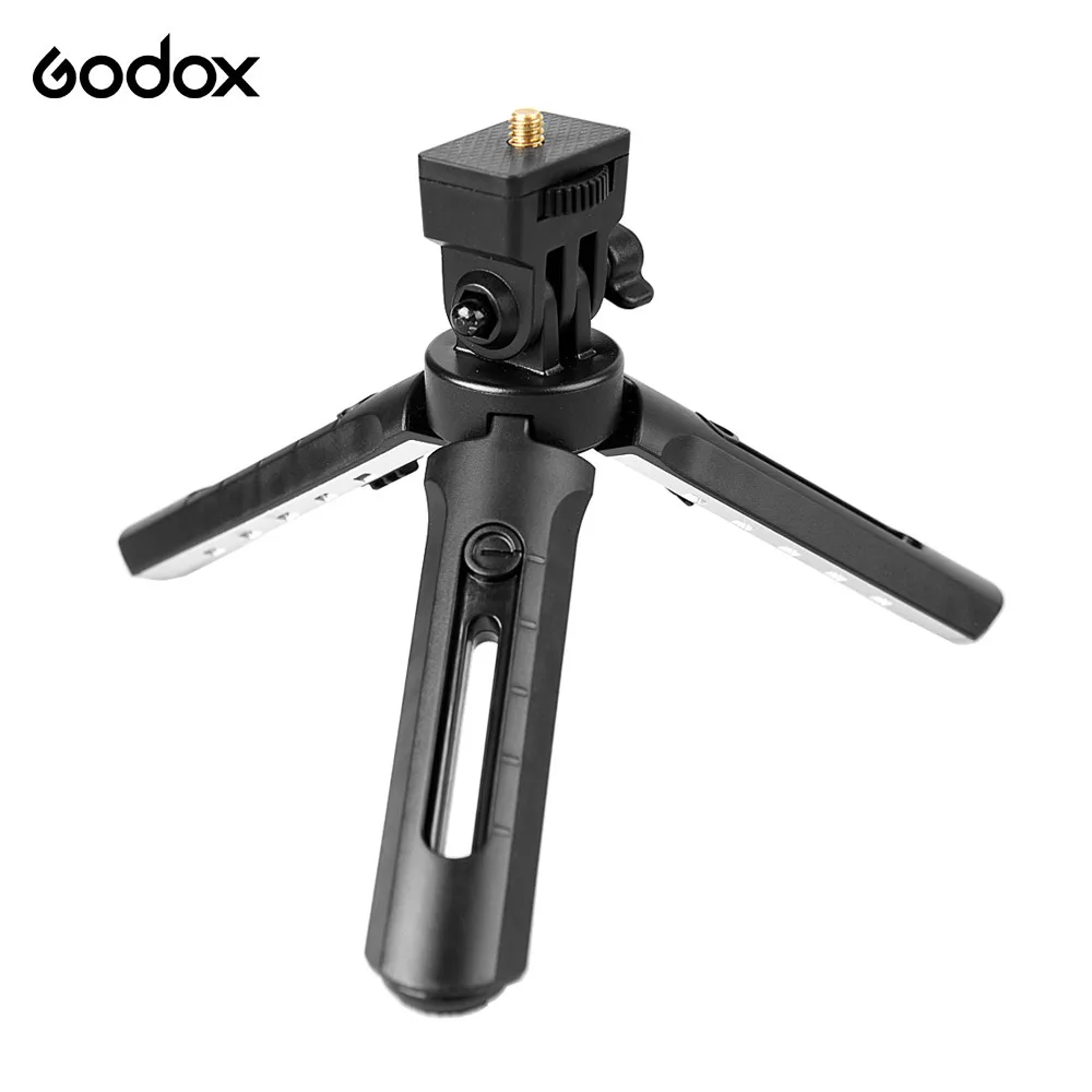 Мини штатив Godox MT01 складной настольный с крепежным винтом 1/4 дюйма 5 уровней для AD200 A1 Flash DSLR/ DV|Аксессуары