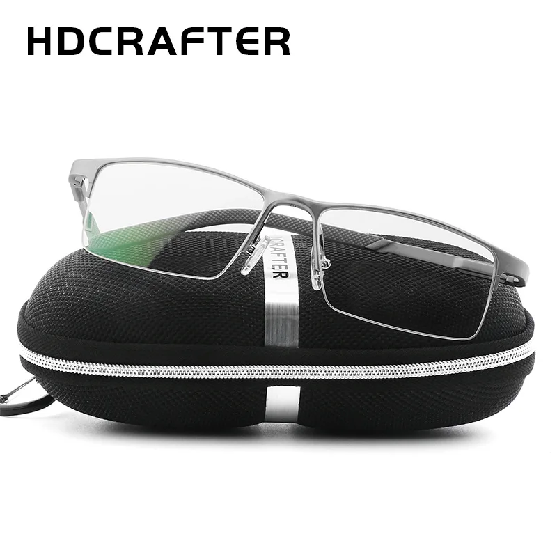 HDCRAFTER анти голубой свет очки для мужчин рамки для женщин винтажные оптические прозрачные мужские женские очки по рецепту Lunette Lumiere UV40