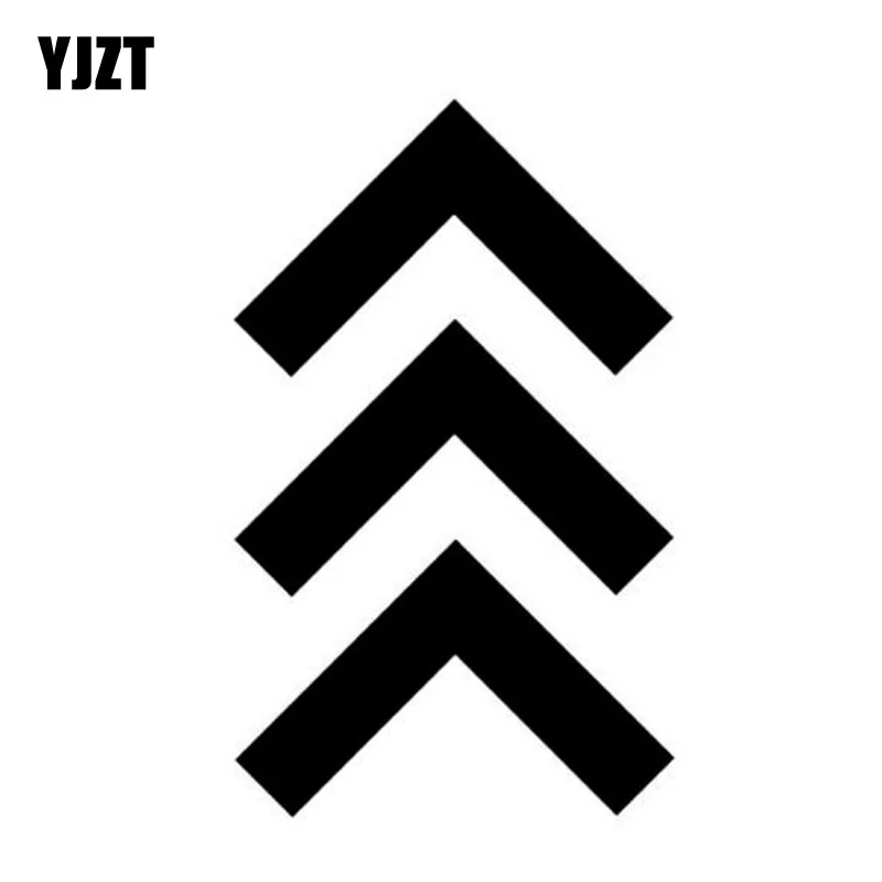 Автомобильная наклейка YJZT 7 8 см * 12 Виниловая с символом синдрома гордости