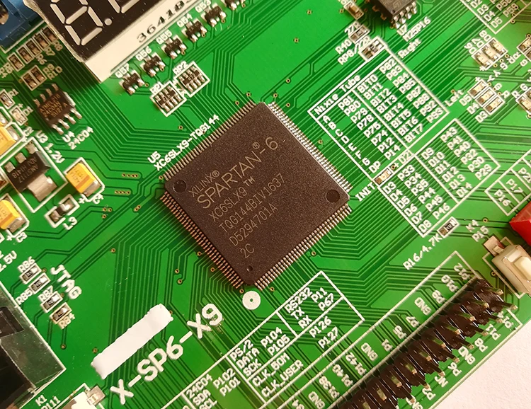 Xilinx Плата разработки FPGA Spartan-6 XC6SLX9-TQG144 ON.