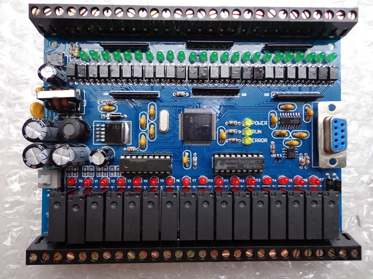 Бесплатная доставка ПЛК 51 плата промышленного управления FX1N 40MR / 40MT модуль