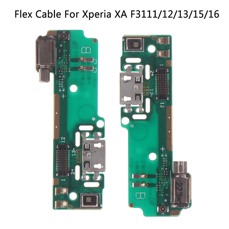Usb зарядный разъем платы запасной гибкий кабель с usb портом для Xperia XA