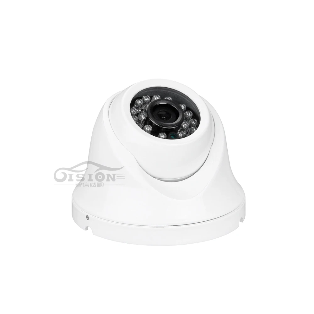 4Pin 3.6MM AHD Camera White 720P 1.3MP CCTV Monitoring Security Camera For Bus Truck Taxi Van Night Vision IR Indoor Cam