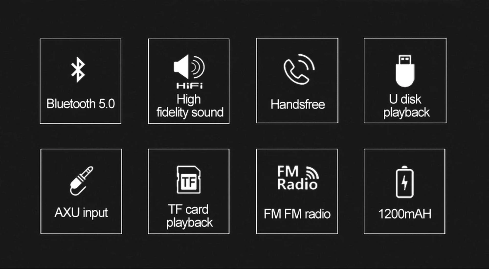 Беспроводной 5,0 Bluetooth динамик Саундбар портативный динамик сабвуфер громкий динамик 10 Вт система TF FM радио музыка объемный динамик s