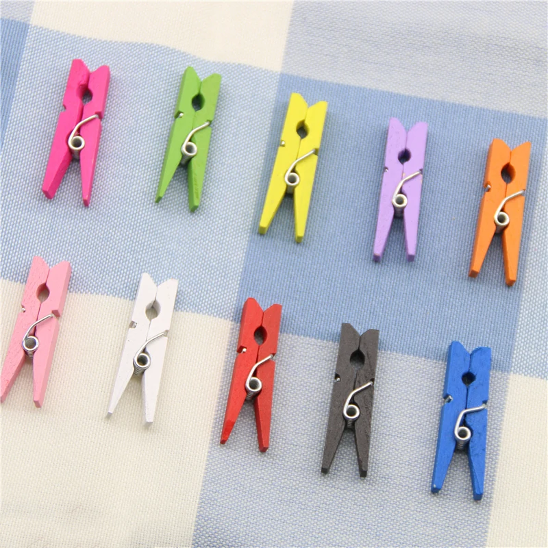 10 шт. деревянные зажимы для одежды фото|wooden clips|craft clipspeg pin |