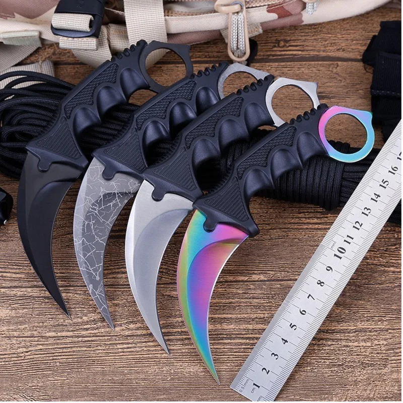Охотничий нож CS GO Тактический коготь Шейный для походов на открытом воздухе