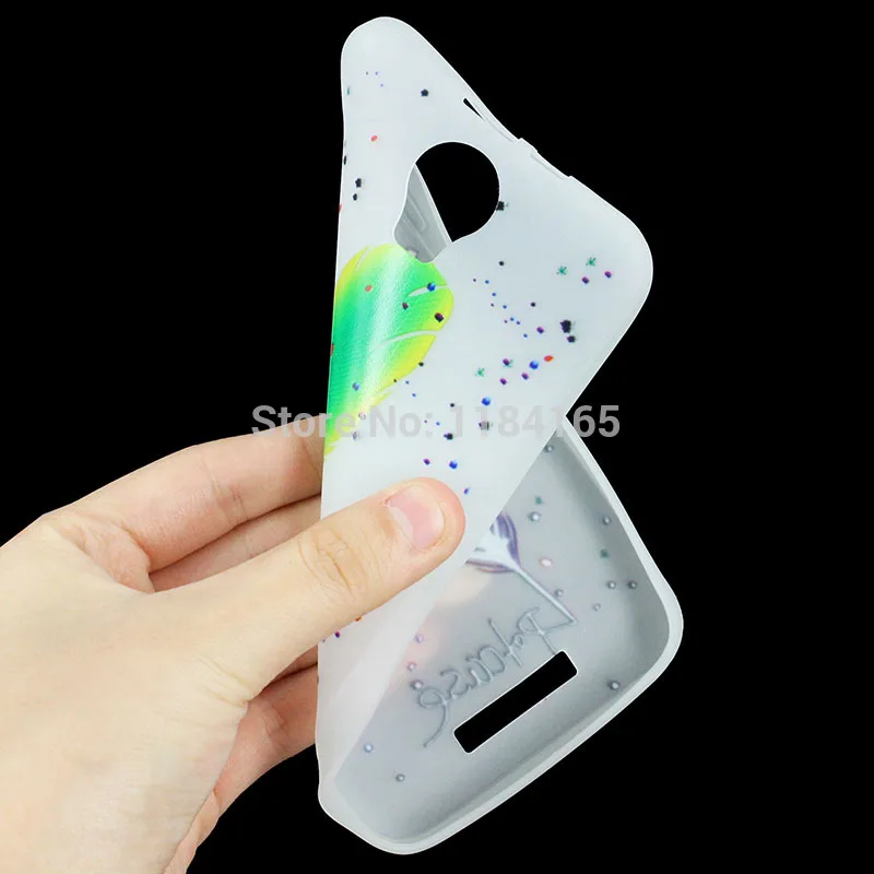 Luminous TPU Case for Micromax Canvas Power AQ5001/ Juice 2 AQ5001 Feather Ultra-thin Soft Transparent Cover |