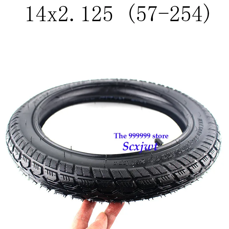 

Good quality and reputation Solid Rubber Electric tire Electrombile Solid Tyre 14x2.125 Inflation-free Tire gas motor bike