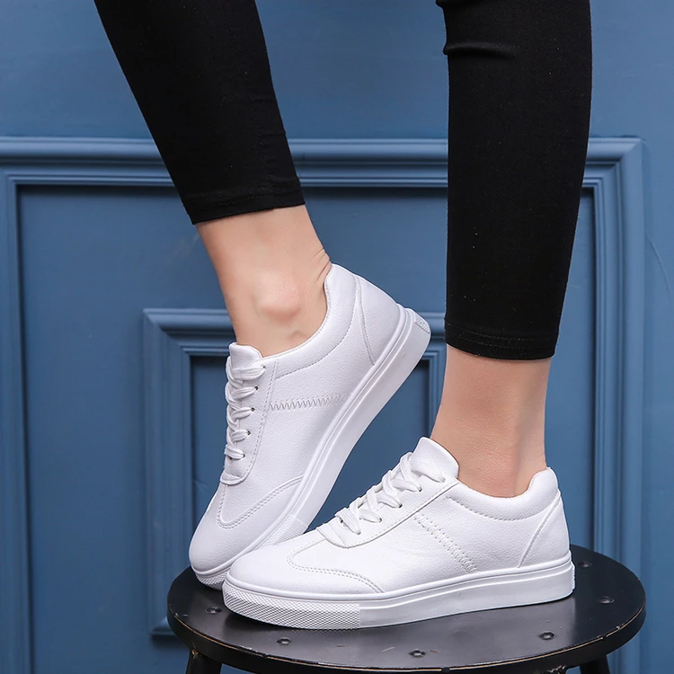 2017 Women New Design Flat PU Shoes With Black White Yellow TZ-AB578336034M688-1 |