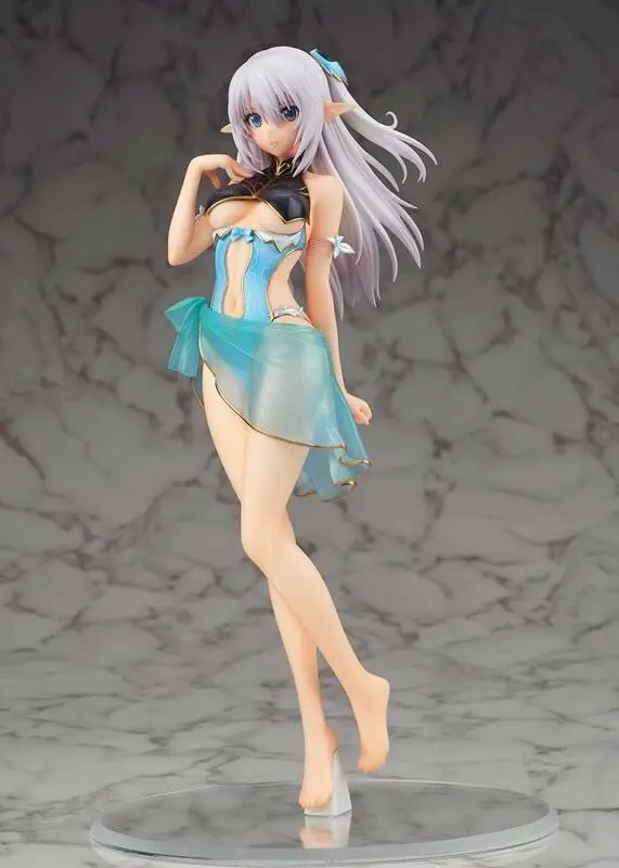 

Japanese Anime Shining Blade Figures Beach Heroines Allina Swimsuit PVC Action Toy Collection Model Toys Collectible Figurines