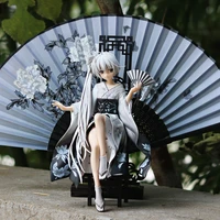 anime kasugano fan sora kimono girl pvc action figure model adult collection toys t30