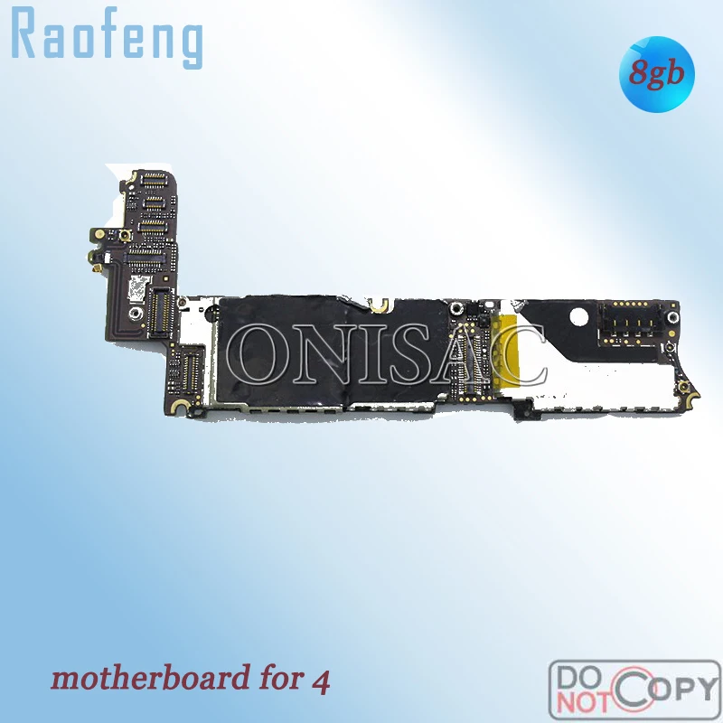 Raofeng 8 Гб разблокированная тестовая материнская плата один за другим для iPhone 4 4g