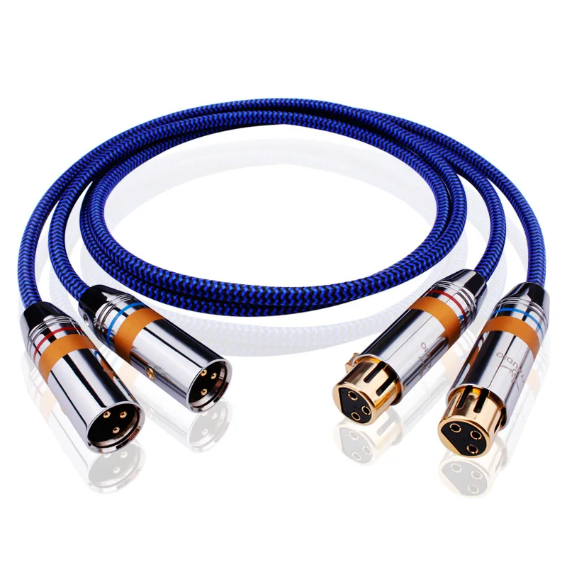 Кабель XLR со штекером на гнездо балансировочный аудиокабель для караоке