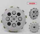 Бесплатная доставка, запчасти для мотоциклов Yamaha, сцепление двигателя 250cc XV250 QJ250H, сцепление в сборе Virago 250, Новинка