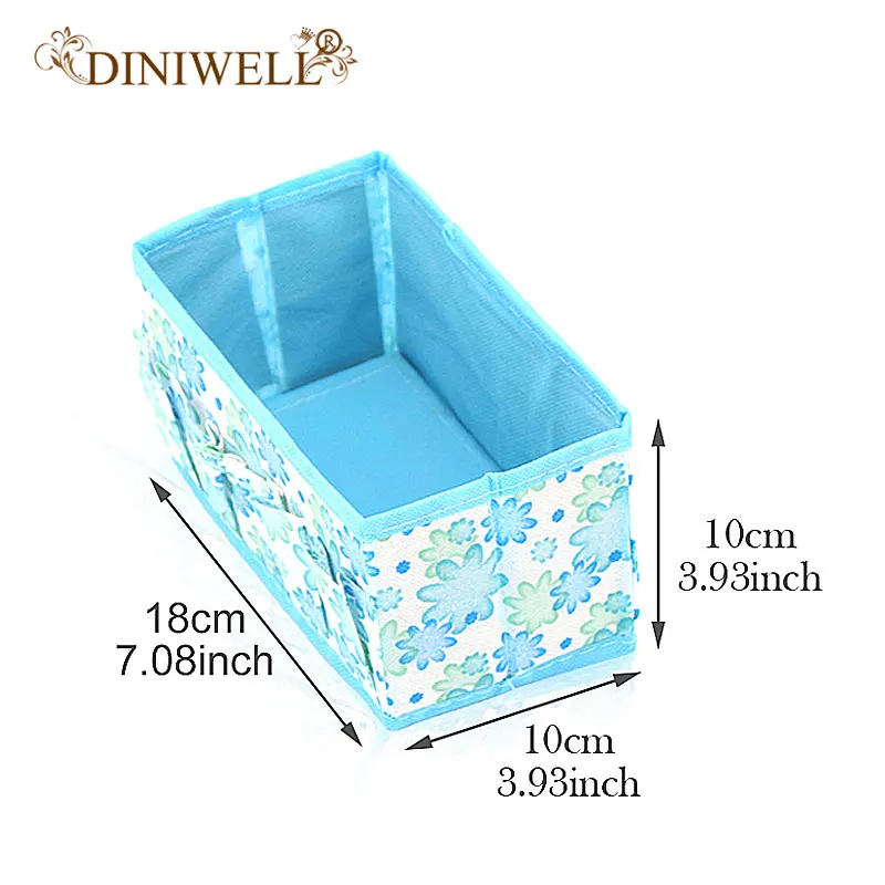 DINIWELL Офис Настольный Многофункциональный складной Макияж Косметика ящик для хранения ZAKKA Контейнер чехол материал Организатор мешок 5 цветов