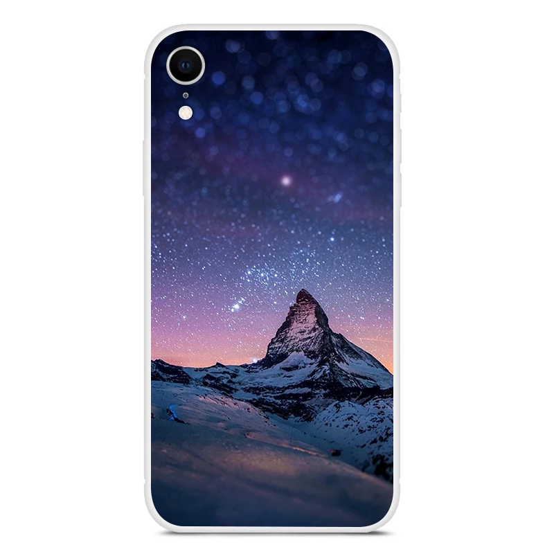 Забавный Звездный чехол для телефона iPhone XR мягкая задняя крышка из ТПУ X R