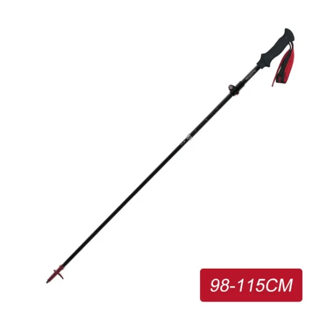 Purple 98-115cm Naturehike сверхлегкий 5 секций складной регулируемый трекинговые палки костыль из углеродного волокна Пеший Туризм палочки NH18D010-Z - Цвет: Purple 98-115cm