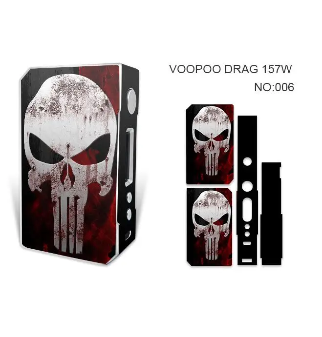 Аутентичные VapeSoon протектор кожи DRAG 157 стикер для Drag коробка мод на складе быстрая