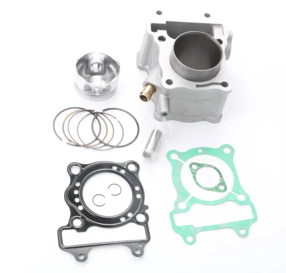 150cc Cylinder Kit 58 мм комплект цилиндров и поршневой комплект и прокладка цилиндра для HONDA Dylan 150 Pantheon150 S Wing 150cc 12100-KGG-910 13021KGG911 4T - Цвет: 150cc Cylinder Kit