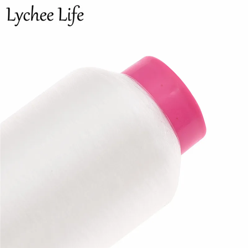 Lychee Life, прозрачная нейлоновая нить для шитья, сделай сам, ручная работа, швейные нитки, простой стиль, для дома, комнаты, швейная ткань, аксессуары