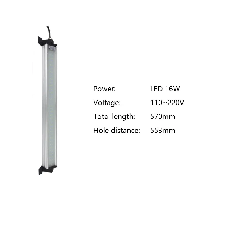 LED 16W 110-220V led освещение гаража промышленное освещение 40 Вт 24 В 220 В 1,25 м лампа для швейной машины лампа для швейной машины промышленное освещение led светильник в гараж лампа для швейной машины освещение гаража icoco - Цвет: LED 16W 110-220V