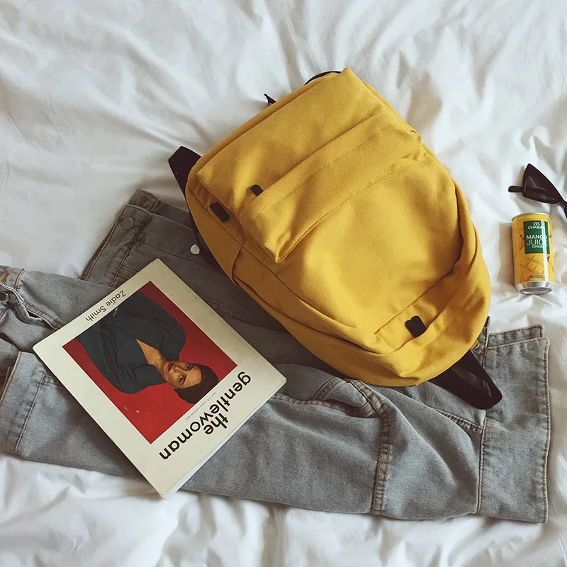 Водонепроницаемый холщовый рюкзак для девочек подростков повседневный
