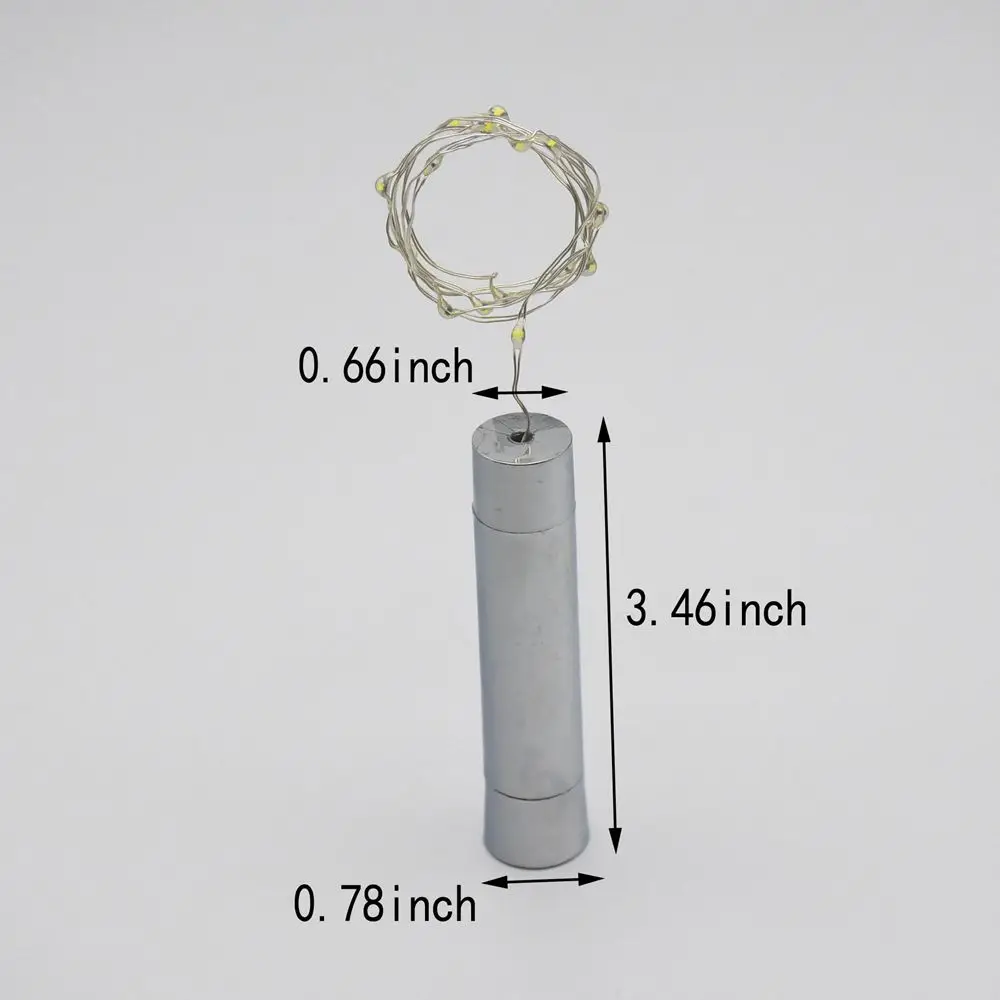 AA battery operated Warm white Bottle Lights LED Cork Shape String for Bistro Wine Starry Bar Party Valentines | Лампы и освещение