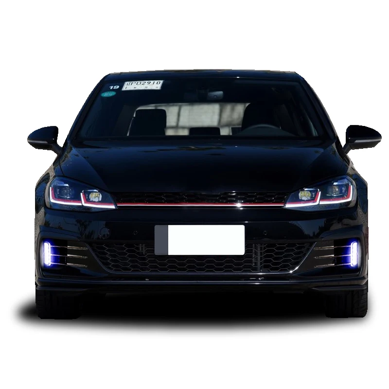 ROADOT светодиодные дневные ходовые огни для VW Golf 6 GIT 2010 2011 2012 с поворотным сигналом
