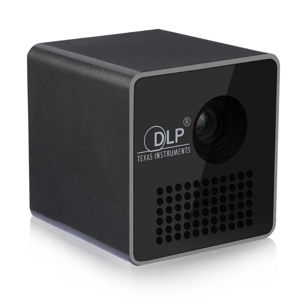 Exquizon P1 + WI FI Беспроводной карманный светодиодный Pico Smart Mini Projecto DLP Micro Miracast DLNA