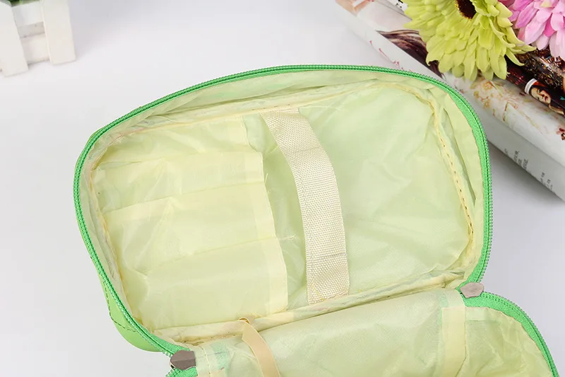 Новинка 2019 нейлоновые косметички с алмазной решеткой женские маленькие сумки