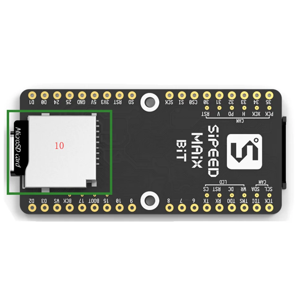1 шт. Sipeed MAIX Bit AI макетная плата для прямой макетной платы K210 M12 объектив