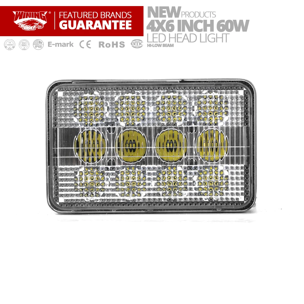 X1pc 4x6 светодиодный светильник дальнего/ближнего света заменяет Agco 30 3534510 72162190 3227332