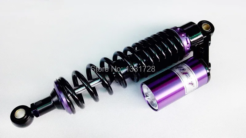 

320MM Black and Purple RFY air gas Shock Absorber Fit to Yamaha Raptor or Drag Rezzy Blaster modification Universal