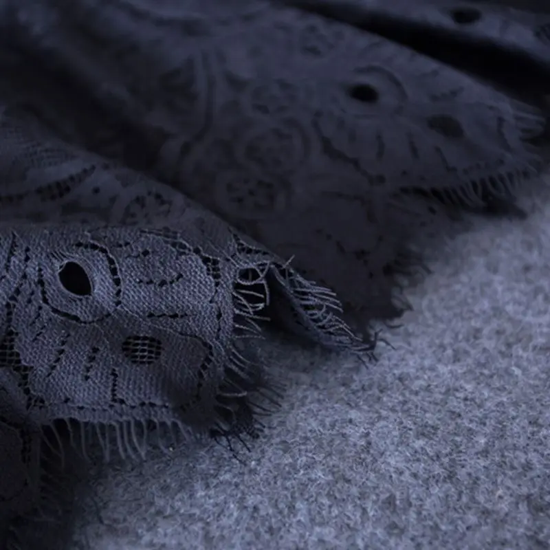 Женские кружевные юбки с цветочным принтом однотонные плиссированные средней