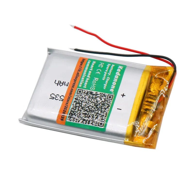 Kedanone 700mAh литий полимерный ионный аккумулятор для наушников тахограф модель 582535