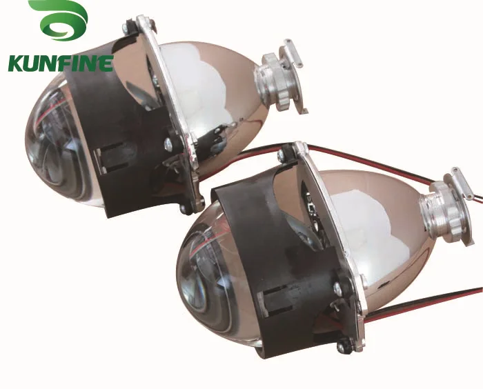 Биксеноновые HID Проекционные линзы KUNFINE 2 шт./лот 3 0 дюйма с дальним и ближним