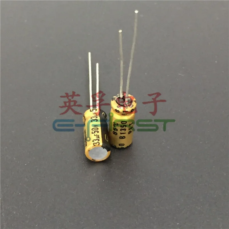 20 шт/50 шт Nichicon 50v33uf 5Х11 FW алюминиевый электролитический конденсатор аудио супер