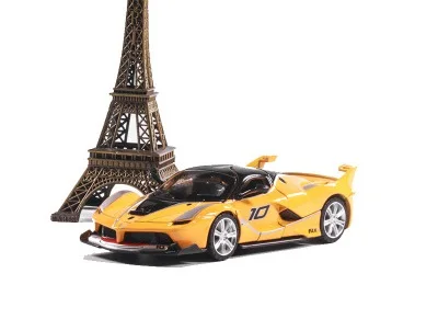 Бесплатная стандартная доставка 1:32 FXX спортивный автомобиль сплав модель