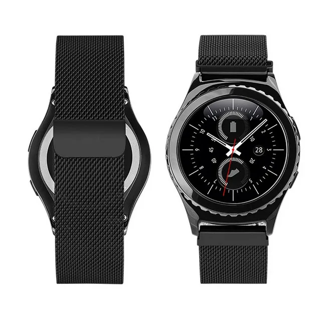 Фото 20 мм ремешок из нержавеющей стали Миланская петля для HUAWEI watch 2 Sport Quick Release Pin Watch Band 20 мм ремешок из нержавеющей стали Миланская петля для HUAWEI watch 2 Sport Quick Release Pin Watch Band