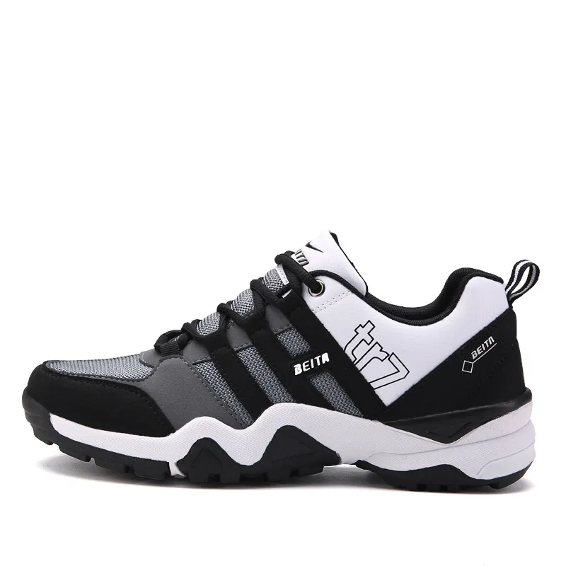 2018 Мужская Спортивная обувь дышащая сетчатая повседневная для бега легкая