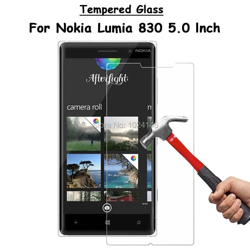Для Nokia Lumia 830 5 0 &quotпрозрачная защитная пленка из закаленного стекла ультратонкая