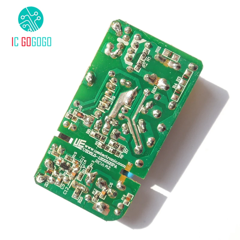 AC DC 12V 0.5A переключение Питание монтажная плата Напряжение Регулятор модуль для