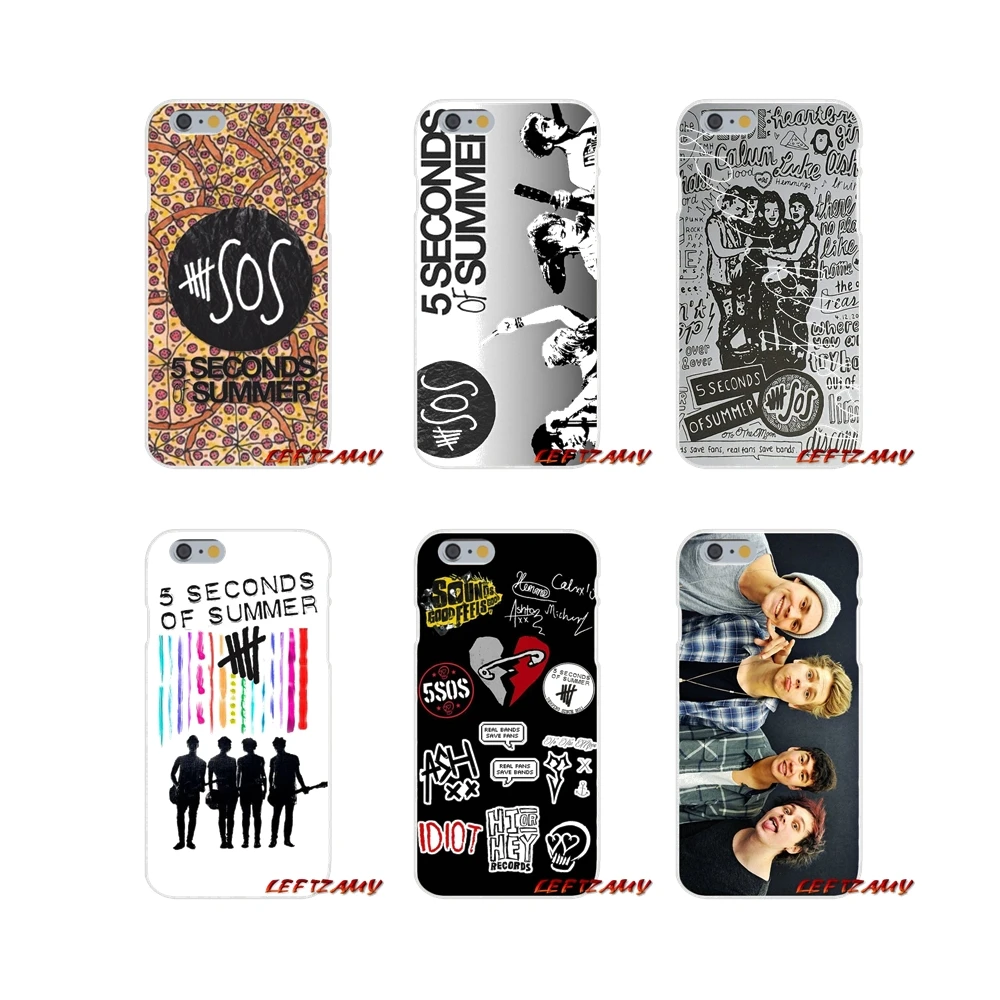 5sos 5 Seconds Of Summer ремешок прозрачный мягкий чехол Чехлы для huawei P Smart Коврики Honor 7C P8 P9