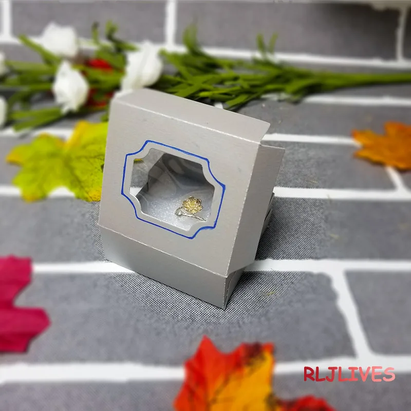 RLJLIVES шкатулка металлическая трафареты для пресс-формы для DIY Скрапбукинг штамп/фото украшение для альбома тиснение бумажные карточки ручной работы